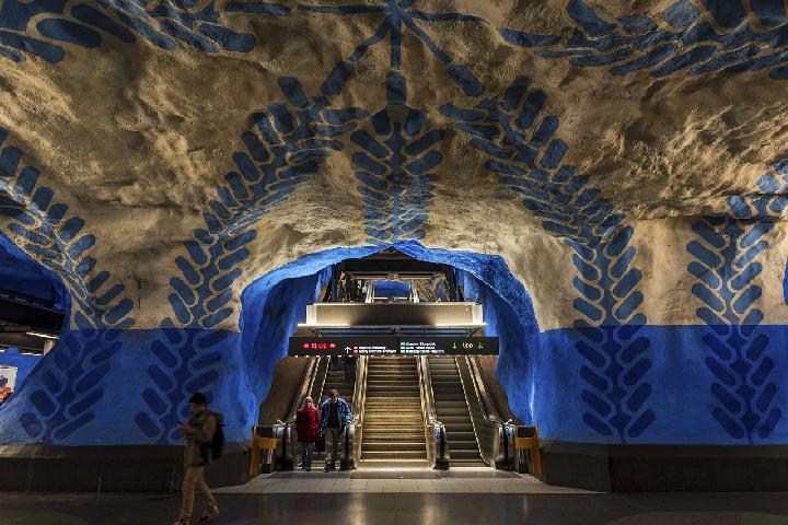 Stasiun Bawah Tanah Stockholm